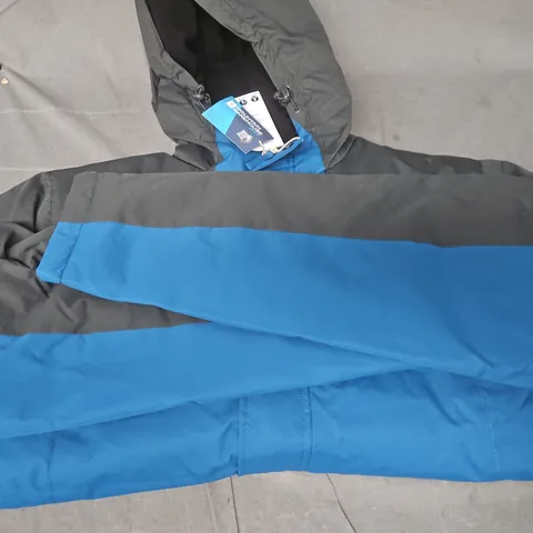 MOUNTAIN WAREHOUSE HOODED SKI JACKET IN BLUE SIZE LARGE