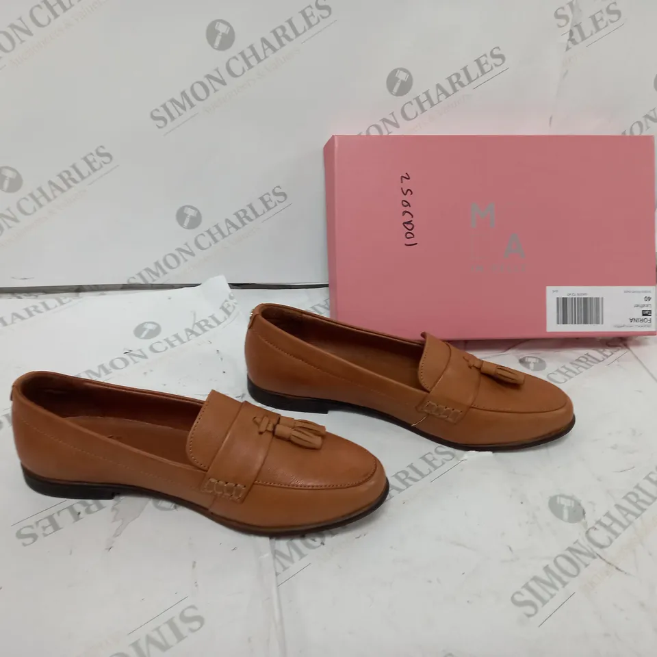 BOXED SIZE 7 MODA IN PELLE FORINA TAN 