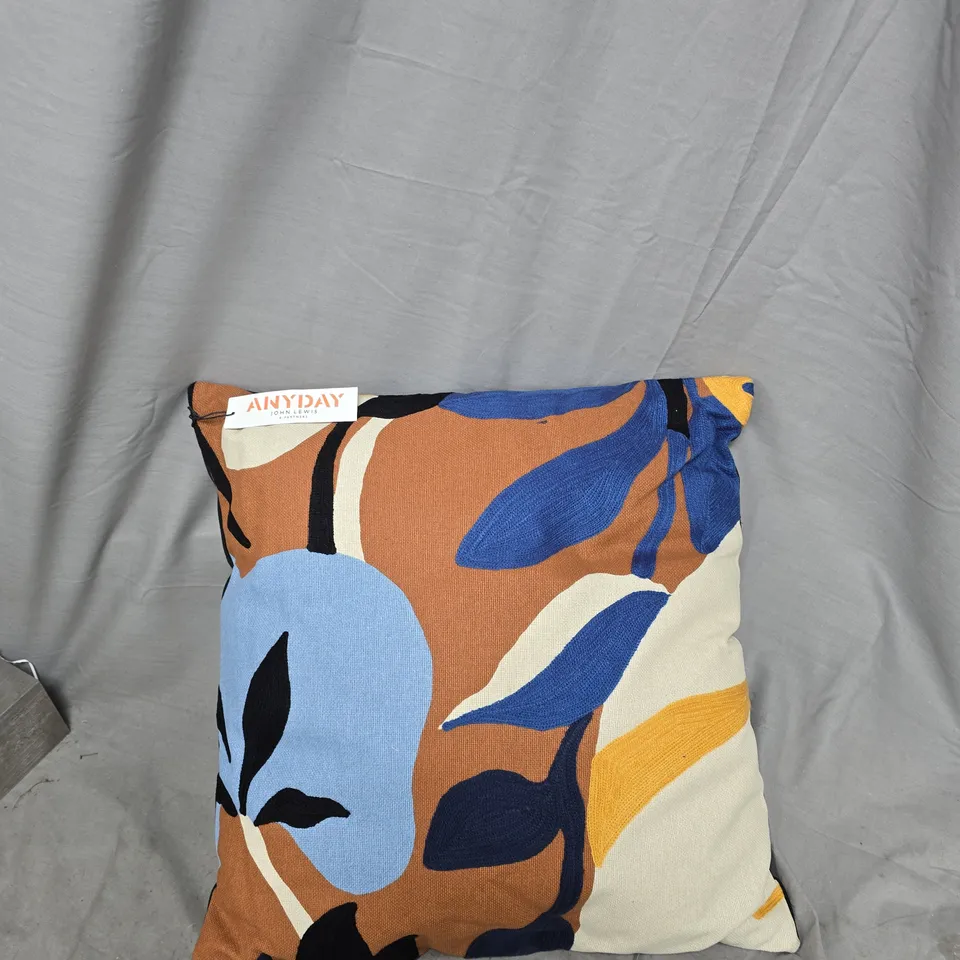 ANYDAY BY JOHN LEWIS DECORATIVE CUSHION – ABSTRACT COLOUR PATTERN