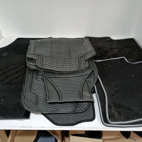 LOT OF ASSORTED VEHICLE MATS