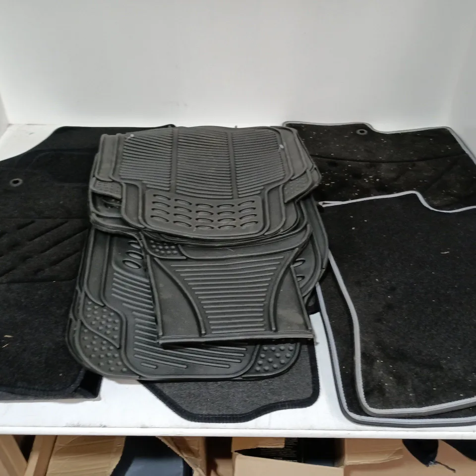LOT OF ASSORTED VEHICLE MATS