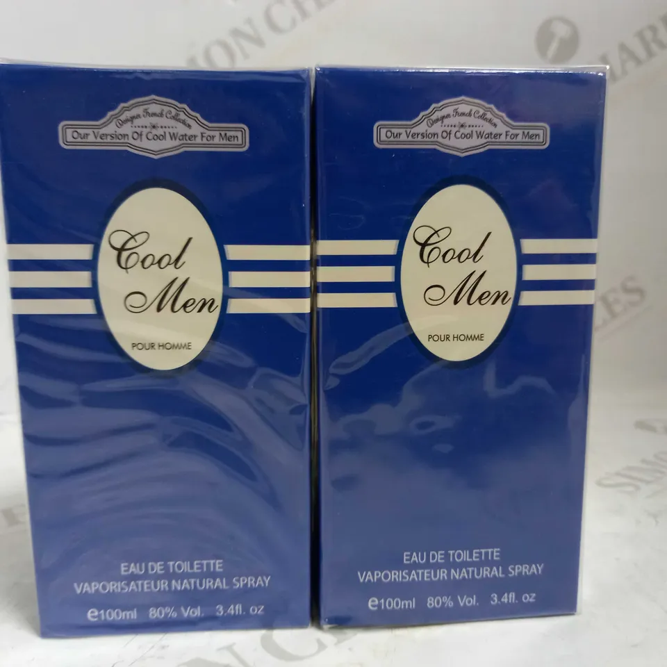 LOT OF 11 DFC COOL MEN EDT 100ML