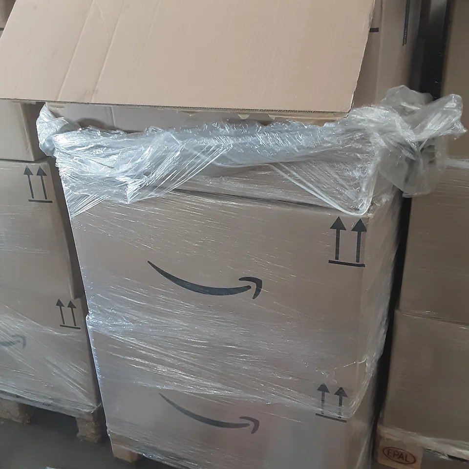 PALLET OF ASSORTED HOMEWARE ITEMS TO INCLUDE BOOKS, TABLET CASES, STAM MOP CLOTHS ETC