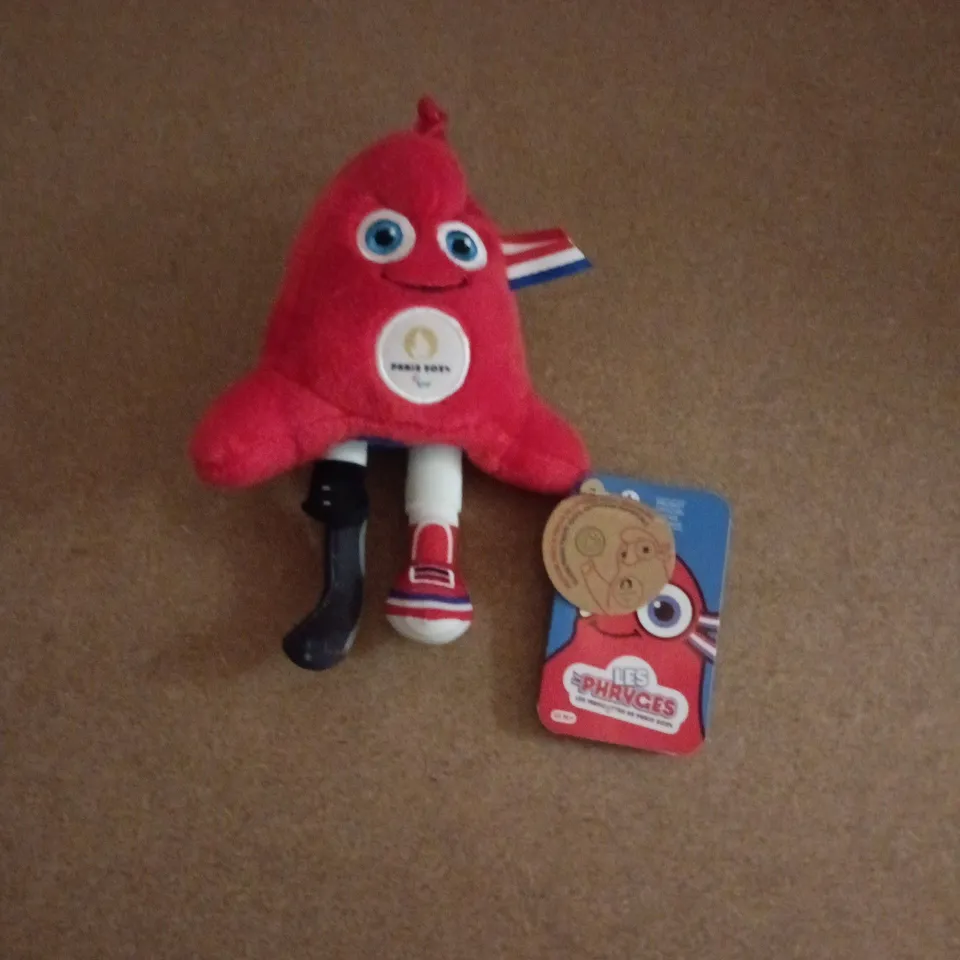 PARIS 2024 - PARALYMPIC MASCOT KEYCHAIN ​​10 CM 