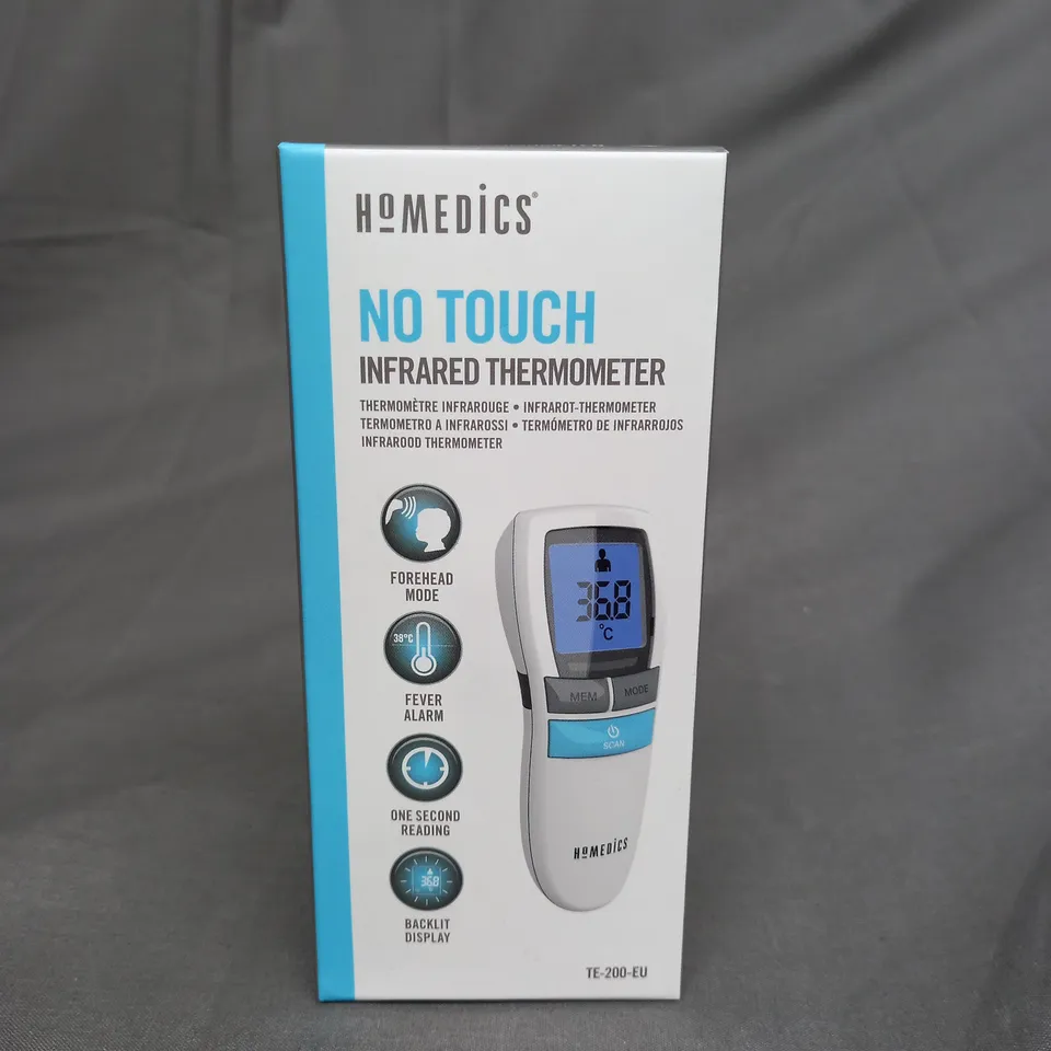 HOMEDICS NO TOUCH INFRARED THERMOMETER
