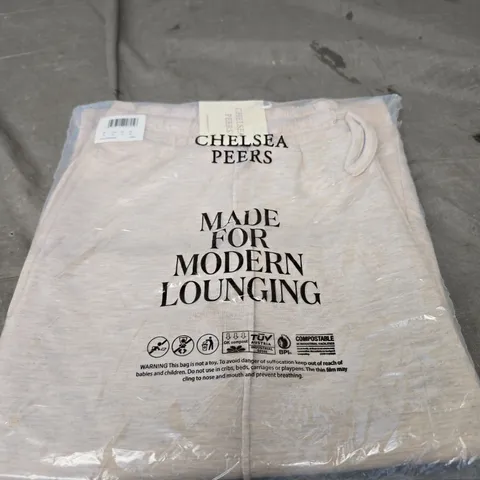 CHELSEA PEERS CREAM PYJAMA BOTTOMS SIZE L