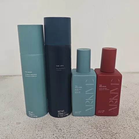 LOT OF 4 UNPACKAGED ARKIVE 4-PIECE ULTIMATE BLOW DRY SETS 