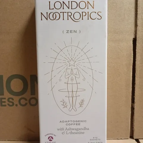 LONDON NOOTROPICS (ZEN) ADAPTOGENIC COFFEE (12 SACHETS)
