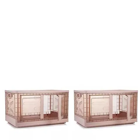OUTLET ORGANIZED OPTIONS SET OF 2 STORAGE BOXES