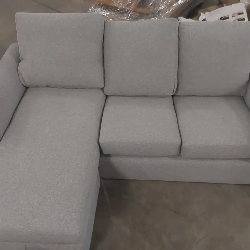QUALITY DESIGNER FABRIC UPHOLSTERED CORNER SOFA