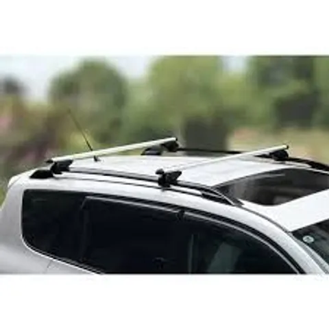 BOXED STREETWIZE 120CM HEAVY DUTY UNIVERSAL ALUMINIUM ROOF BARS