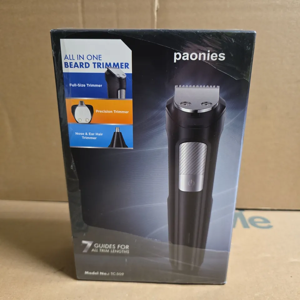 PAONIES ALL-IN-ONE BEARD TRIMMER – MODEL TC-509