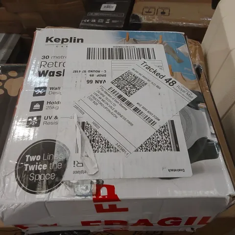 BOXED KEPLIN 30 METRE RETRACTABLE WASHING LINE