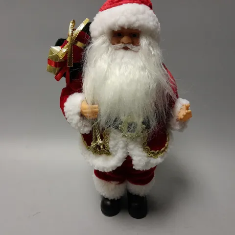 TRADITIONAL STANDING SANTA CHRISTMAS DECORATION