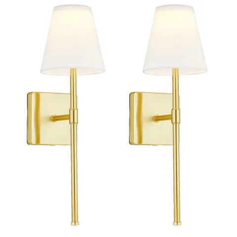 OUTLET BELL & HOWELL SET OF 2 RECHARGEABLE WALL LIGHT SCONCES