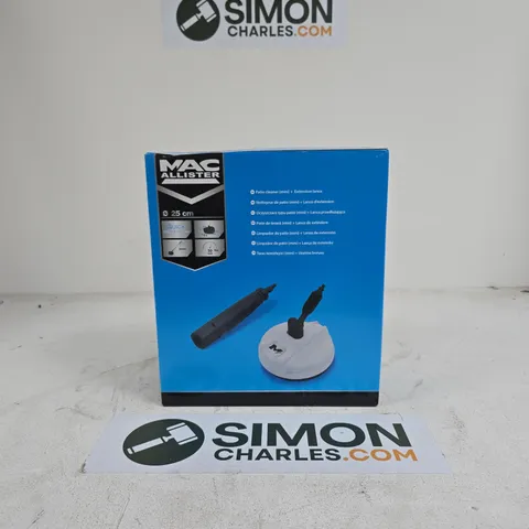 MAC ALLISTER 25CM PATIO CLEANER BOXED