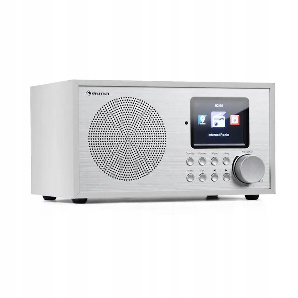 BOXED  AUNA SILVER STAR MINI INTERNET DAB+ RADIO