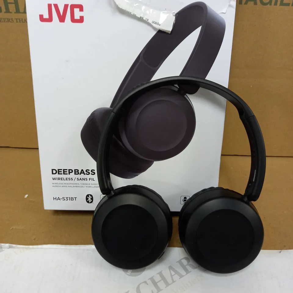 JVC DEEPBASS WIRELESS HEADPHONES 