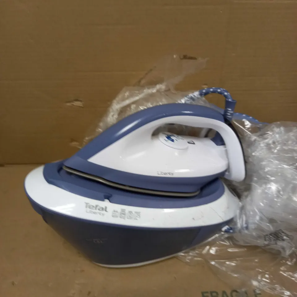 TEFAL SV7020 LIBERTY STEAM GENERATOR IRON 2200 WATT LIGHT BLUE