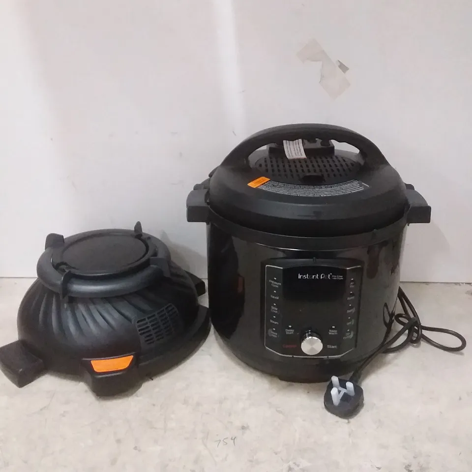 BOXED INSTANT POT PRO CRISP + AIR FRYER 