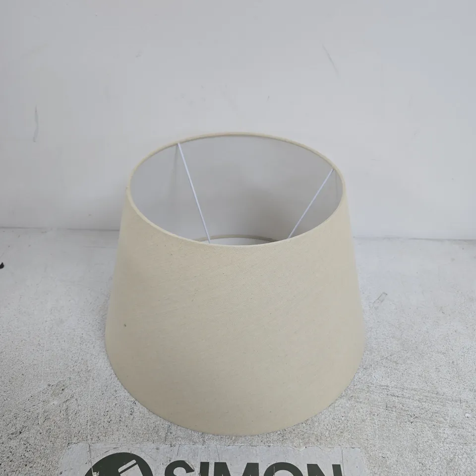 BEIGE FABRIC LAMPSHADE