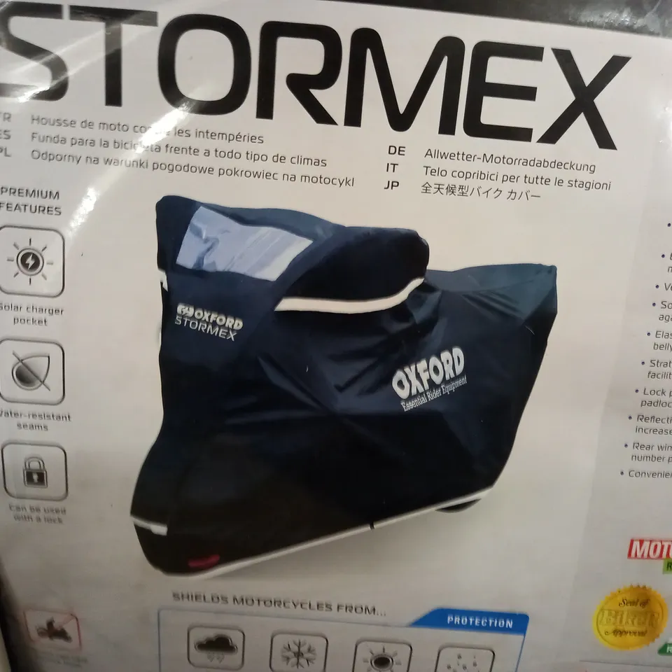 OXFORD STORMEX OUTDOOR MOTORCYCLE COVER - XL