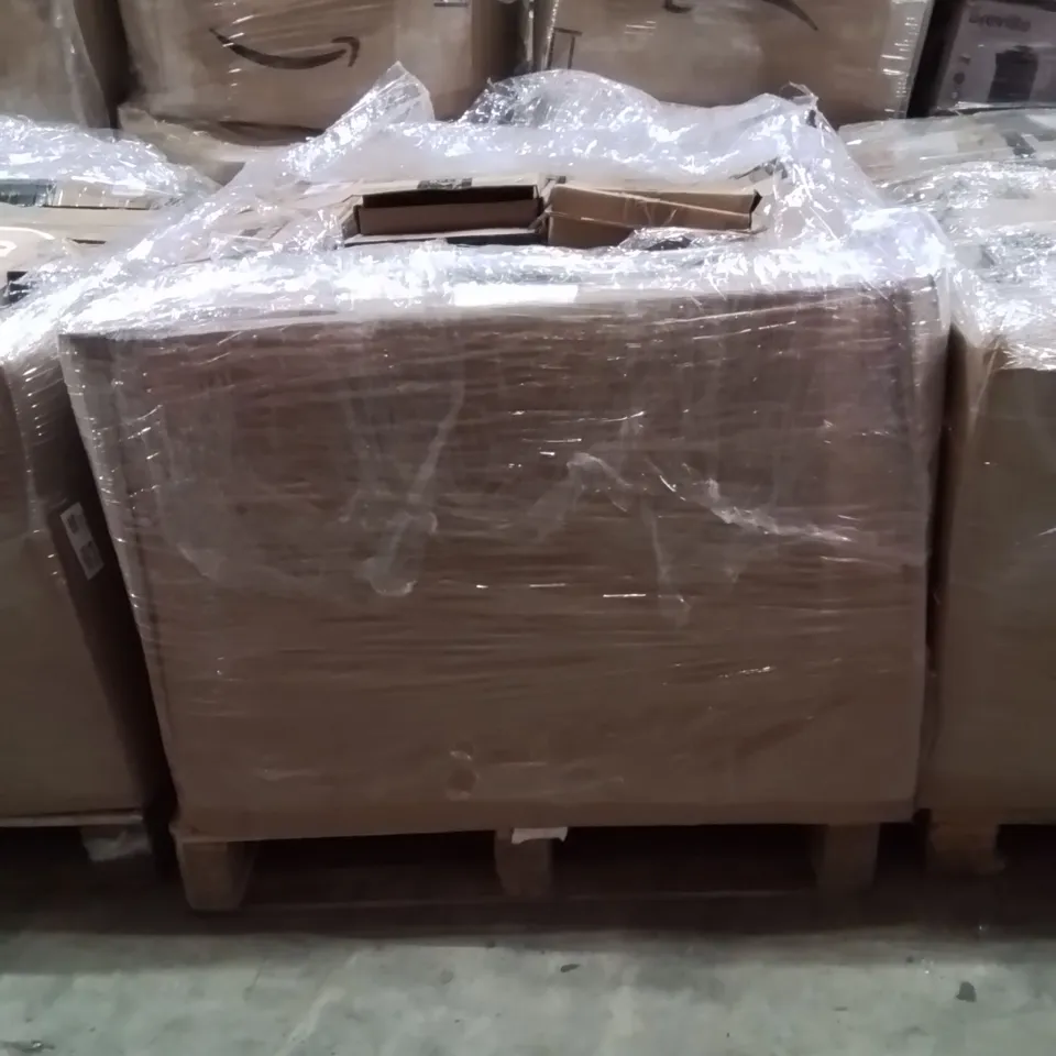 PALLET CONTAINING A LARGE QUANTITY OF TV WALL MOUNT BRACKETS
