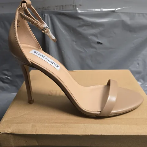 BOXED STEVE MADDEN TECY TAN LEATHER - UK 7 