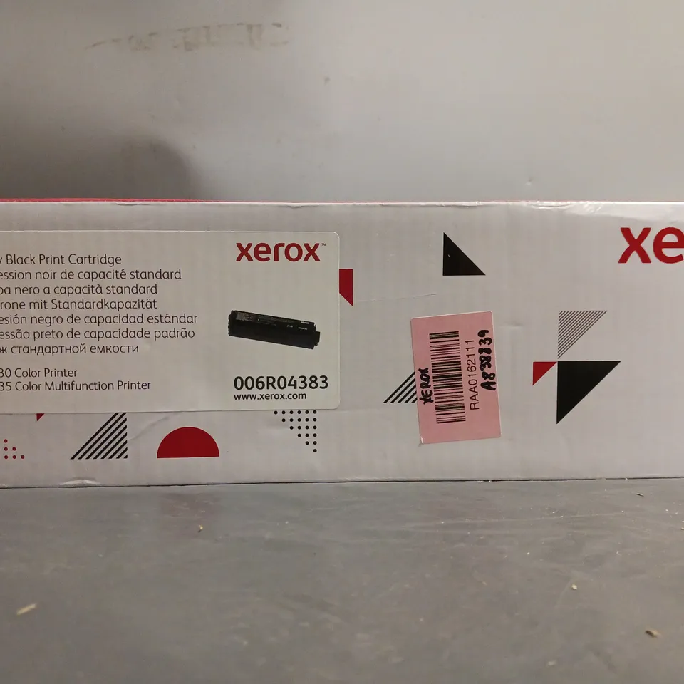 BOXED XEROX STANDARD CAPACITY BLACK PRINT CARTRIDGE 