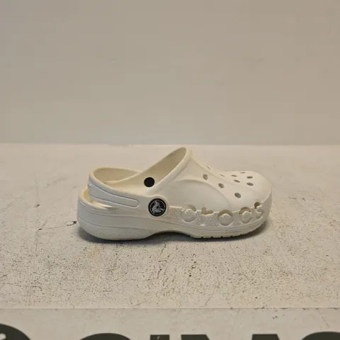 CROCS KIDS' WHITE CLOGS – UK SIZE CHILDREN'S 13