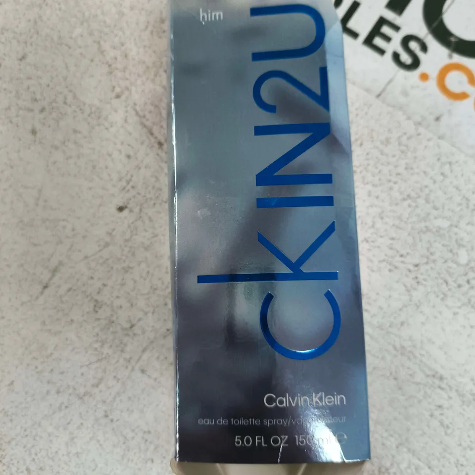 CALVIN KLEIN CK IN2 EAU DE TOILETTE SPRAY 150 ML – BOXED