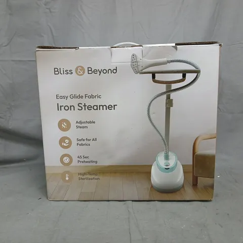 BLISS & BEYOND EASY GLIDE FABRIC IRON STEAMER
