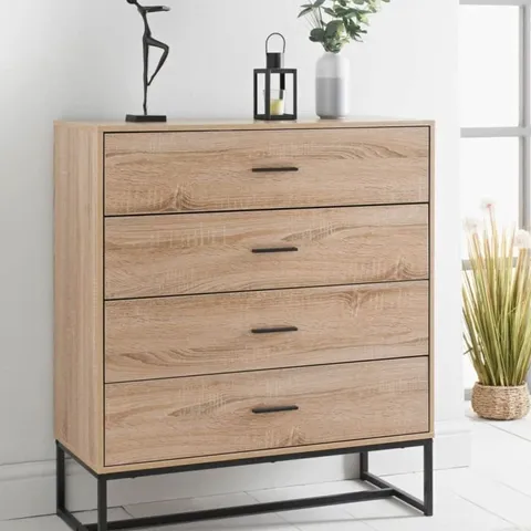 BOXED MICHIGAN 4 DRAWER CHEST (1 BOX)