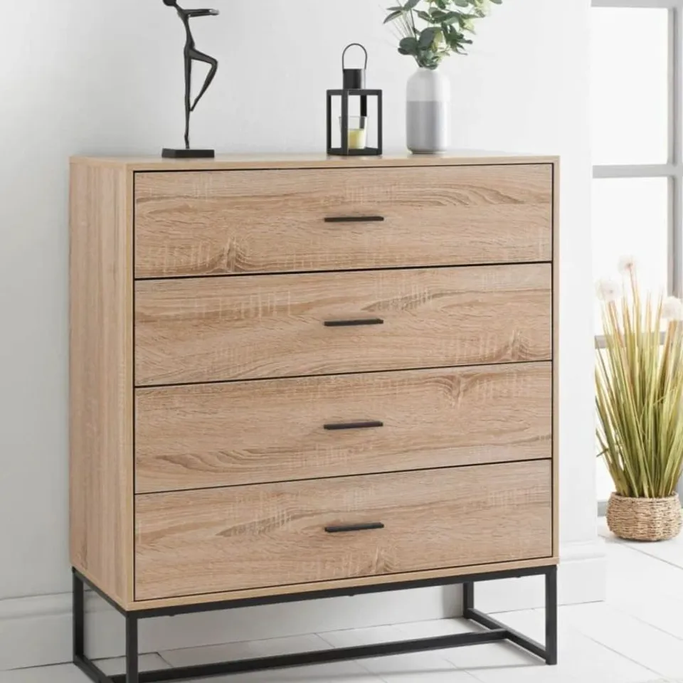 BOXED MICHIGAN 4 DRAWER CHEST (1 BOX)