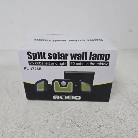 BOXED SPLIT SOLAR WALL LAMP (FL-1725B)