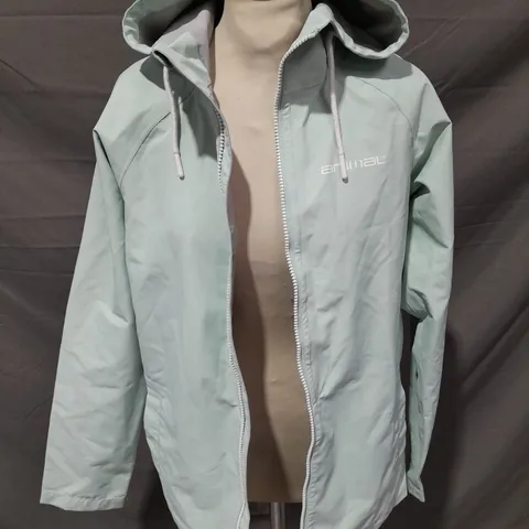 ANIMAL SHOWER PROOF JACKET IN MINT GREEN - UK 8