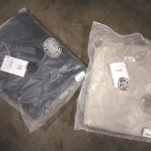 BOX OF MIXED ASSORTMENT OF BRAND NEW BRASS MONKEY CLOTHING ITEMS INCLUDING - SWEATS, HOODIES - MIXED SIZES - APPROXIMATELY X30 ITEMS