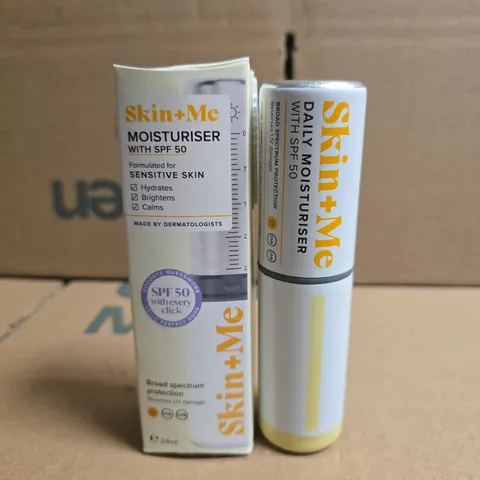 SKIN+ME DAILY MOISTURISER WITH SPF 50 – 24ML