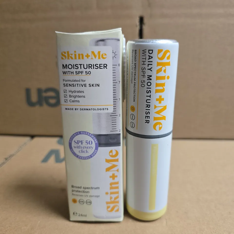 SKIN+ME DAILY MOISTURISER WITH SPF 50 – 24ML