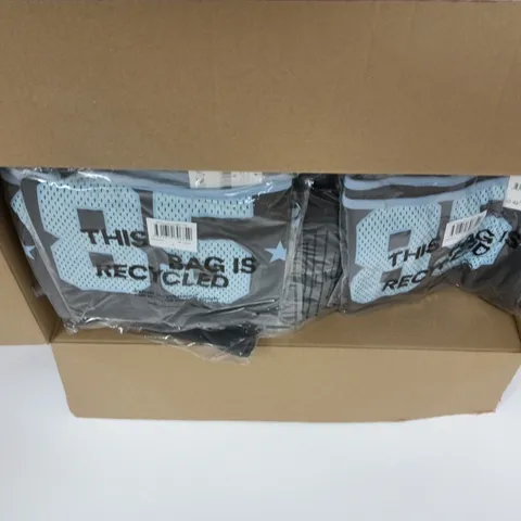 BOX OF APPROXIMATELY 20 ASSORTED CLOTHING ITEMS TO INCLUDE: OFF SHOULDER GRAPHIC T 