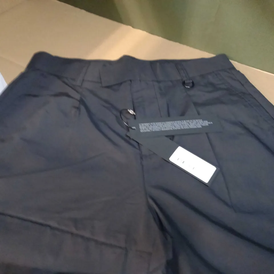 REPRESENT BLACK CARGO PANTS - SMALL