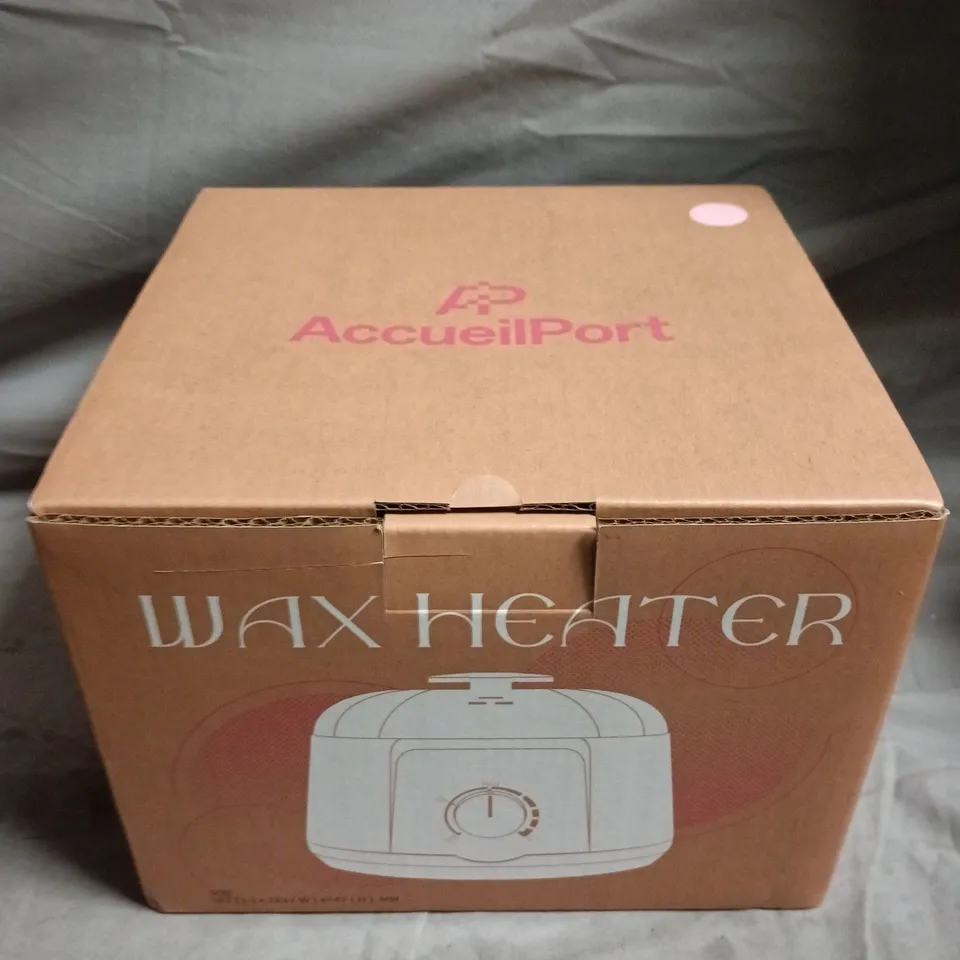 BOXED ACCUEILPORT WAX HEATER 