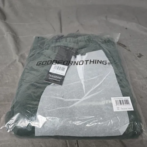 GOOD FOR NOTHING GREEN JOGGERS SIZE L 