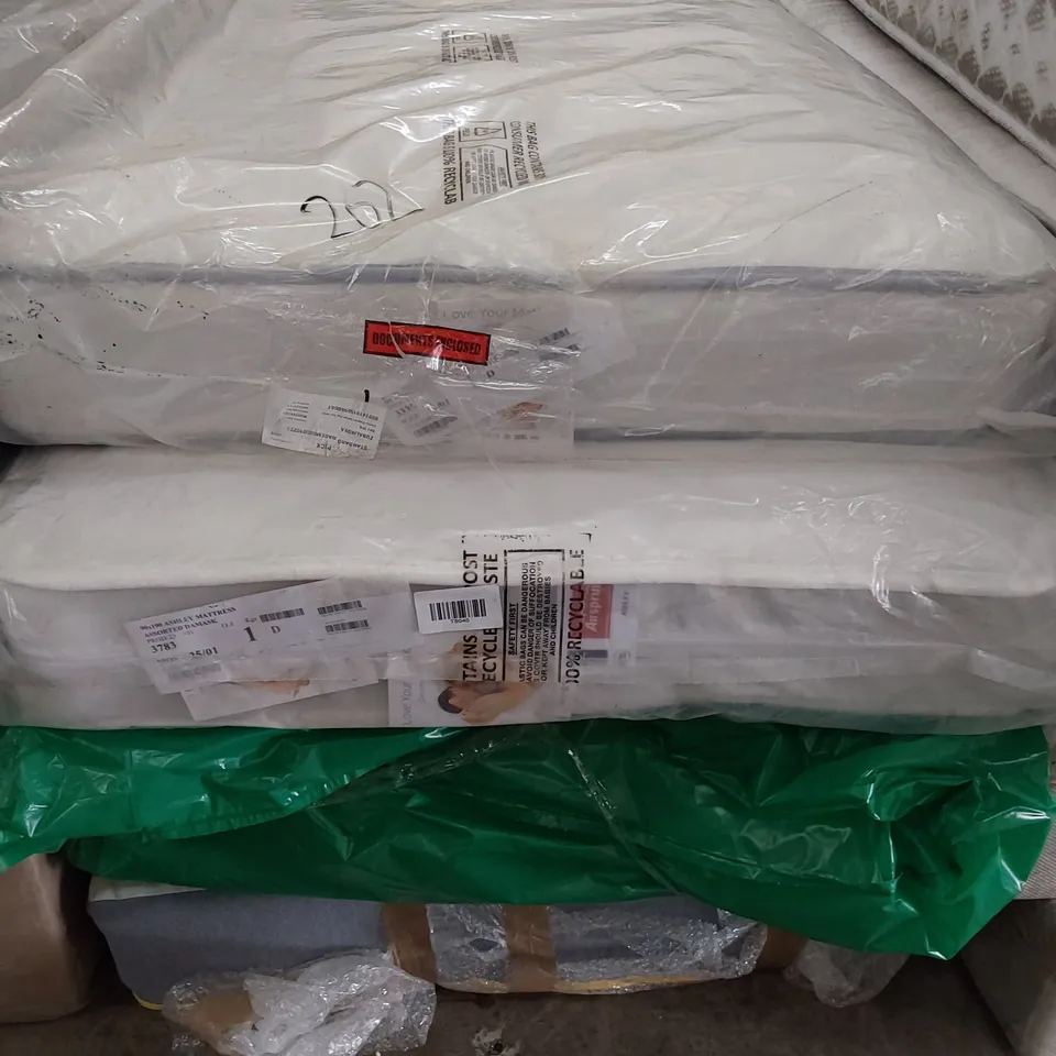 FOUR ASSORTED SINGLE MATTRESS 