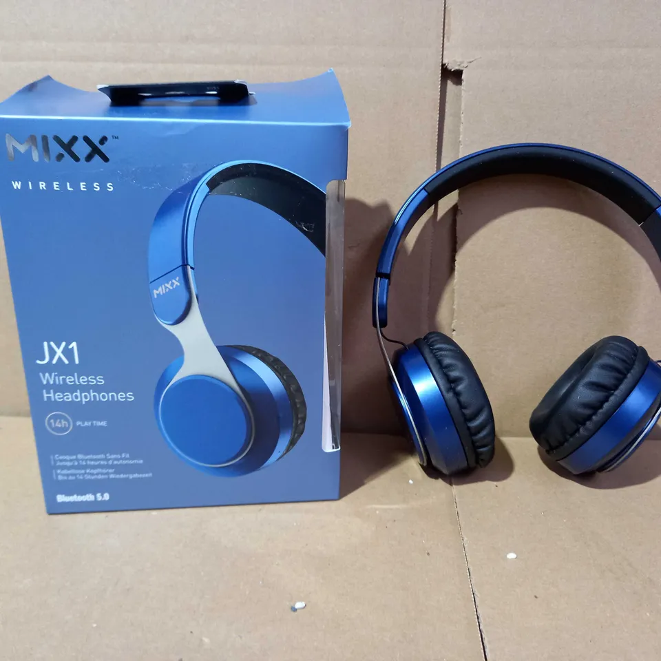 MIXX AUDIO JX1 WIRELESS HEADPHONES 
