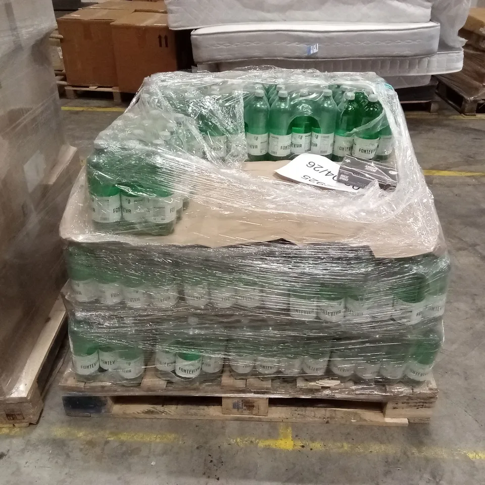 PALLET OF FONTEVIVA MINERAL WATER
