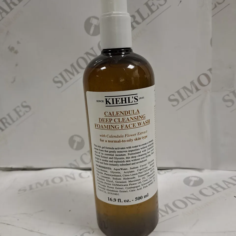 KIEHLS CALENDULA DEEP CLEANSING FOAMING FACE WASH