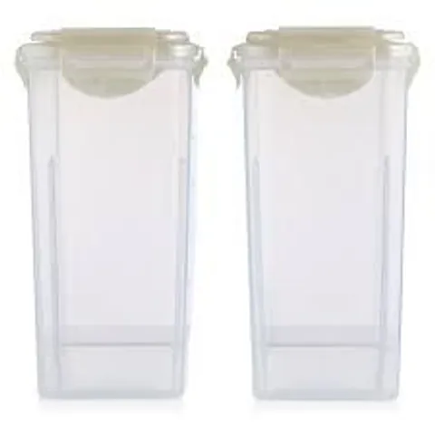 LOCK AND LOCK SET OF TWO CEREAL STORAGE
