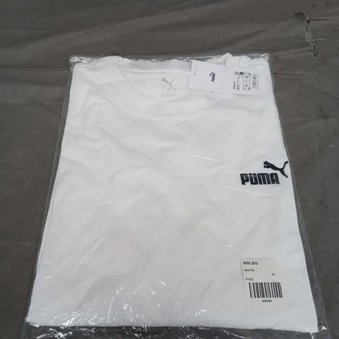 BAGGED PUMA LOGO CASUAL TEE - SIZE XL