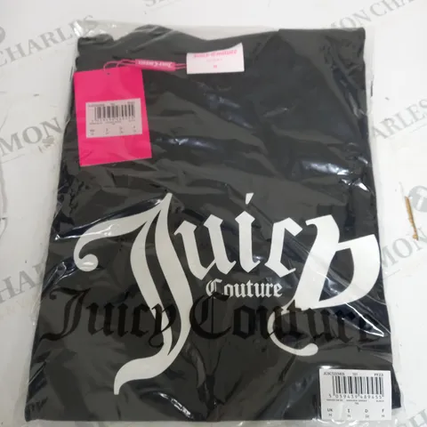 MEDIUM JUICY COUTURE BLACK PRINTED T-SHIRT